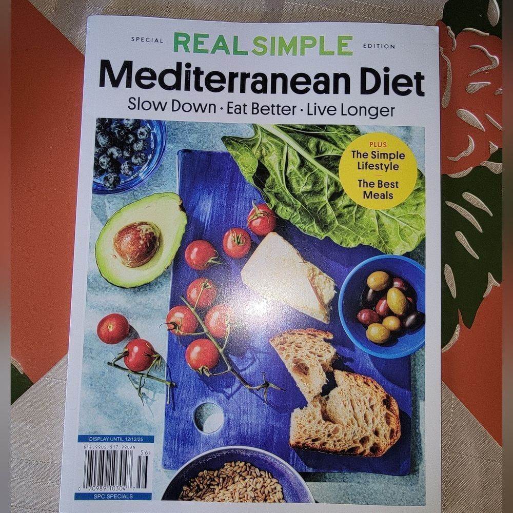 🆕️📖Real Simple Mediterranean Diet -  SPECIAL EDITION